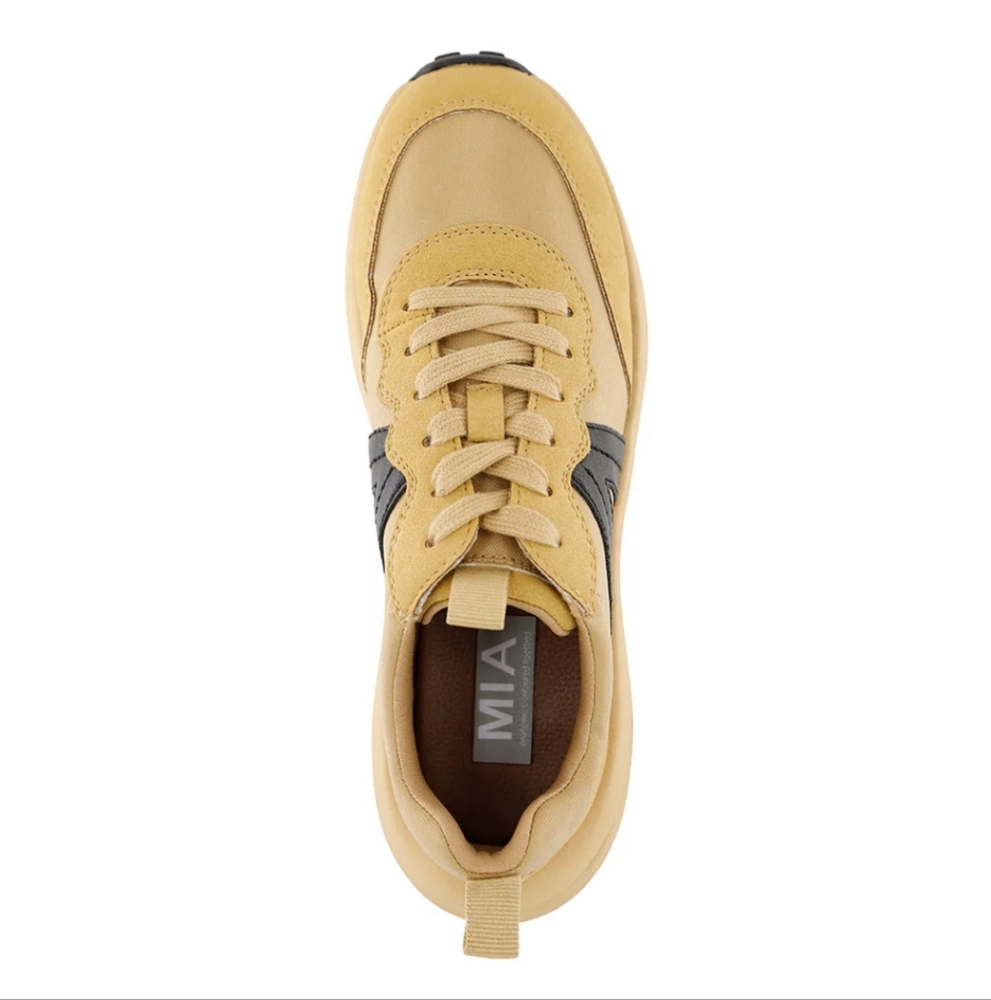 MIA SCOUT TAN BLACK Chunky Retro Sneaker Size 7.5 - Picture 15 of 15